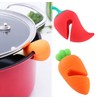 Silicone Anti-Overflow Pot Lid Holder - Heat Resistant Spill Stopper
