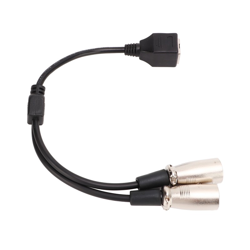 RJ45 to XLR Female Mic Converter Adapter Cord 20cm Microphone