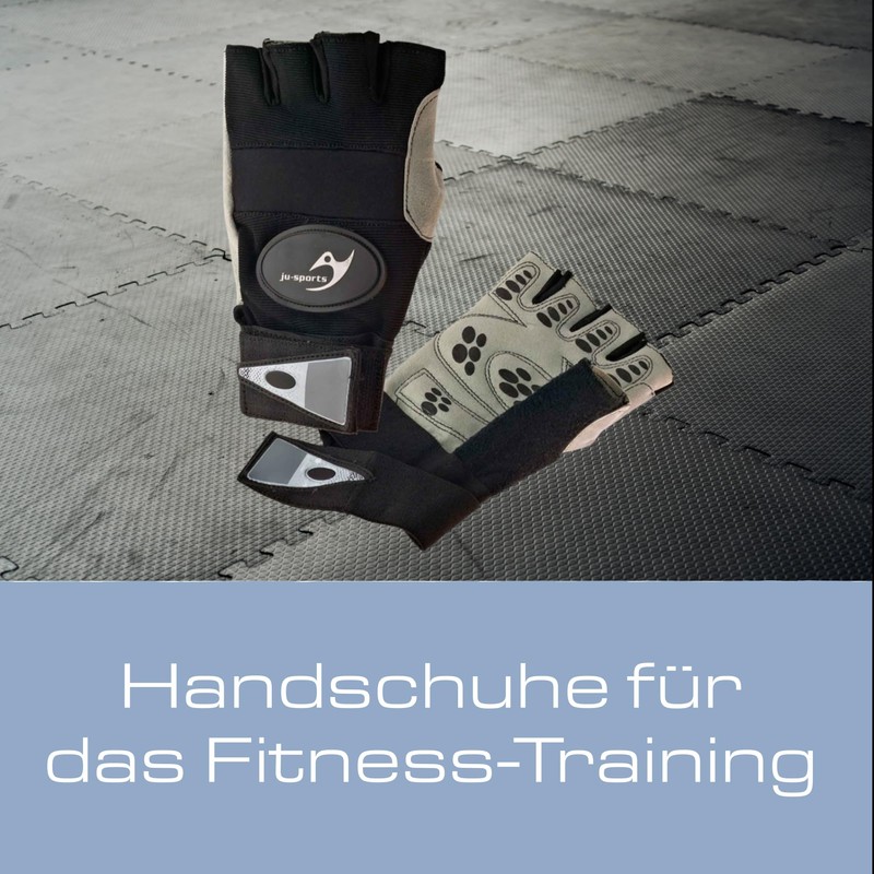 Ju-Sports Fitness Gloves Professional Black Large