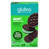 Glutino Gluten Free Mint Flavored Sandwich Cookies, Gluten Free Snacks,