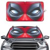 GENANY Funny Red Eyes Movie Windshield Sun Shade for Car