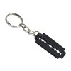 PRECISE CANADA Barber Razor Blade Key Ring/Key Chain Stylish Gift