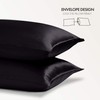 Candoury Satin Silk Pillowcase for Hair and Skin, Queen Size