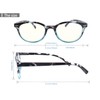 HAPJOYS Reading Glasses Women Blue Light Blocking Ladies Round Readers