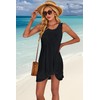 Halife Swim Cover Up for Women Soft Sleeveless Twist Basic
