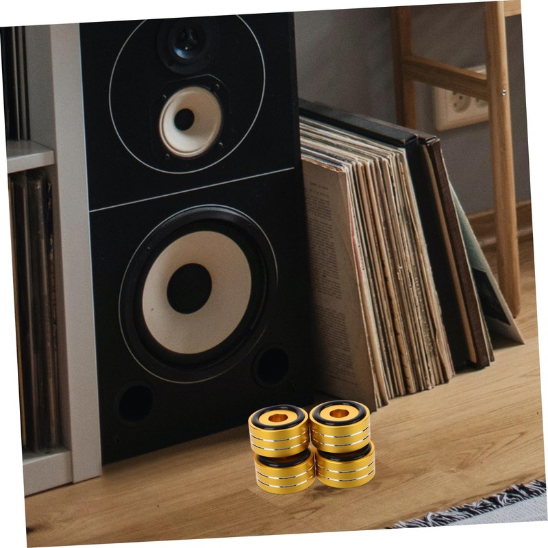 TEHAUX 4 Sets Speaker Feet Pads of Amplifier Protective Feet