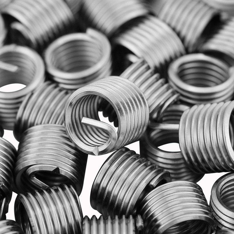 Stainless Steel Thread Insert Assortment Kit for Thread Repair M8