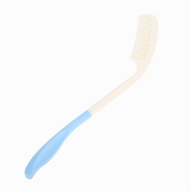 Long Reach Handled Comb, Long Reach Handled Comb and Hair Brush Set, Anti Slip Ergonomic Long Brush Assisted Shower Hair for Elderly and Hand Disabled People, Not Need to Lift