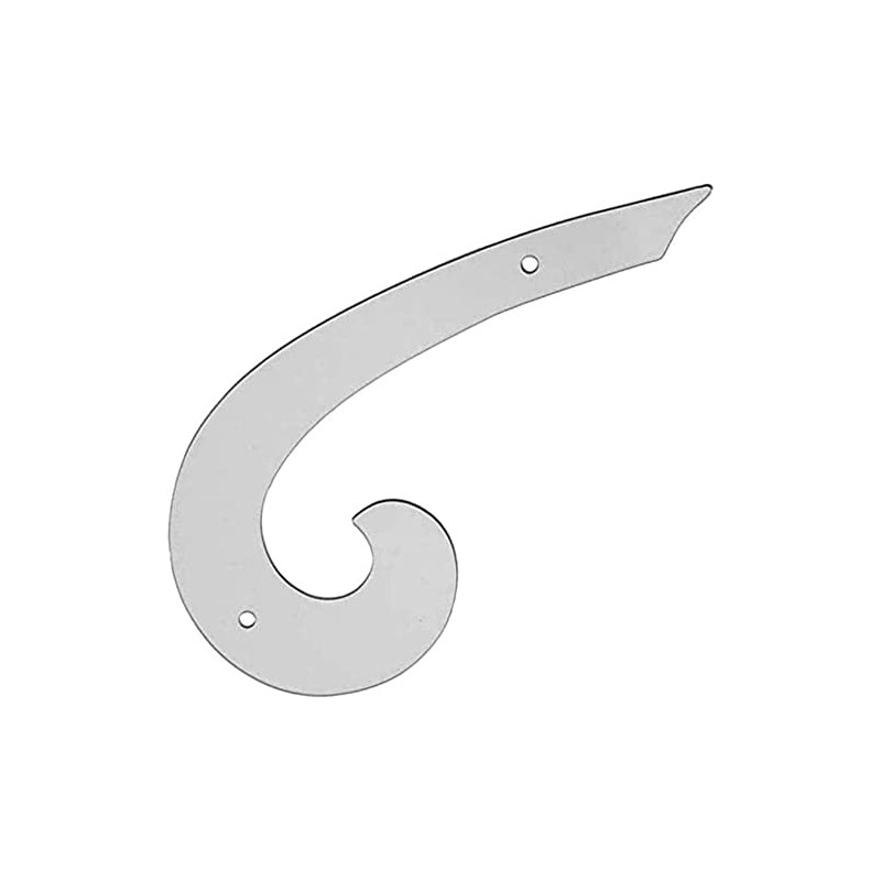 Alvin, Irregular Curve Transparent Ruler, Drafting Drawing Measuring Tool -