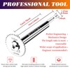 PVC Pipe Inside Cutter,1/4" Hex Shank,1/8" Round Shank,1/4" Round Shank,Plumbing