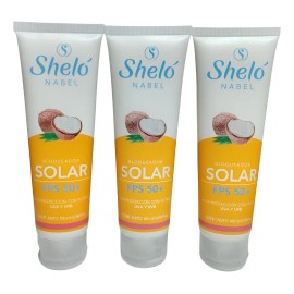 Shelo Nabel Bloqueador Solar Fps Resistente Agua