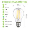 Wesome Lighting Wesome Lighting E27 LED Glhbirne Energieklasse A, 2.2W