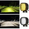 BIGLION.X 4 Inch Pair 160W Round LED Offroad Lights Super