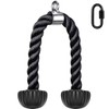 SELEWARE Tricep Rope Cable Machines Attachments for Gym, Heavy Duty