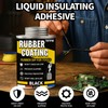 Black Peelable Liquid Rubber Coating, Liquid Rubber, Waterproof, Flexible, Breathable,