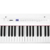 MUSTAR White 88Keys Semi-Weighted Digital Piano Electric Keyboards w/Pedal,Stand