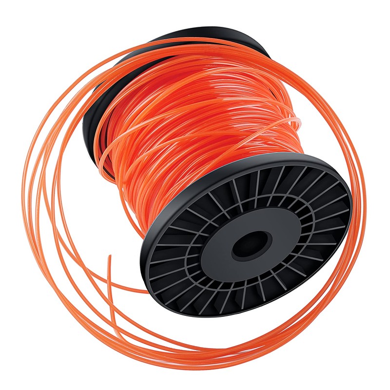 Bosuya Trimmer Line Trimmer Line Lawn Mowing Line 2.4 mm