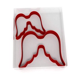 Angel Wings Set of 2 Value Cookie/Fondant Cutters Pair 5CM + 8CM
