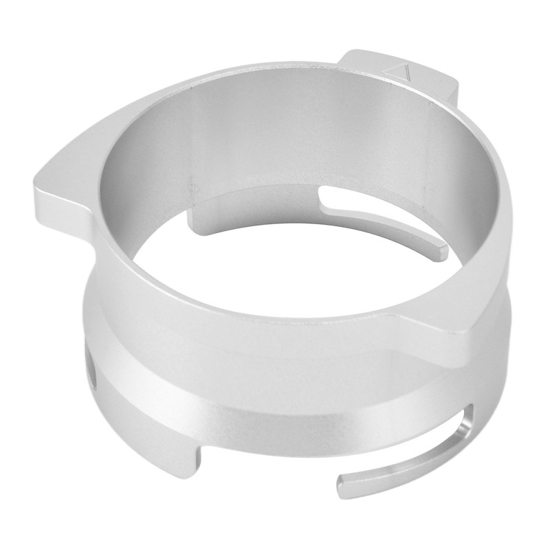 54mm Dosing Funnel Aluminum Alloy Rotatable Coffee Powder Dosing Ring