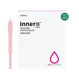 Inner feeling Inergam Moisturizing Gel 120 Pieces Y Zone Care Disposable Moisturizing Gel Feminine Cleanser / 이너감 모이스처라이징젤 120개입 Y존케어 일회용 보습젤 여성청결제