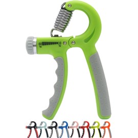 Spogear Hand Grips, Grip Strength, Training, Muscle Training, Variable Gripper, Rehabilitation for Children (Green)