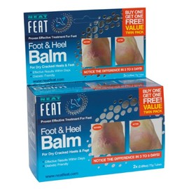 Neat Feat Foot & Heel Balm 75g X 2