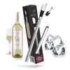 Brilamo Wine Cooling Stick, Stainless Steel Wine Cooler, 5-Piece Set