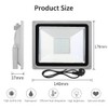 Papasbox LED floodlight IP65 waterproof outdoor floodlight aluminium headlight