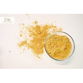 Organic Way Ginger Root Powder (Zingiber officinale Roscoe) - Kosher & USDA Certified | Non-GMO & Gluten Free | Tested for Heavy Metal and Purity | Resealable Bag | 100% Raw from India (2LBS / 32Oz.)
