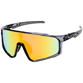 ZOTEKK Cycling Glasses - Sports Sunglasses for Cycling, Running & Outdoor | UV400 Protection, Anti-Fog & Lightweight | Perfect Fit for Men and Women | Grey