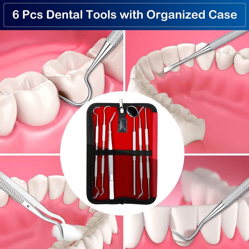 Dental Tools, Professional Teeth Cleaning Tools Dental Hygiene Tools Kit