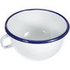 Ibili 903814 Schüssel mit Henkel Stahl weiß 14 cm