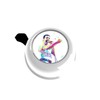 Liix Colour Bell Freddie White Singer Band Bell for Children
