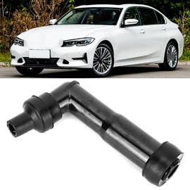 Spark Plug Resistor Cover Replacement Parts 102° Motorcycle Spark Plug Cap Resistor Cover for 0.4 ‑ 0.5in Threaded Spark Plug