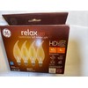 GE 40W Relax LED HD Light Bulb Candelabra Decorative Soft