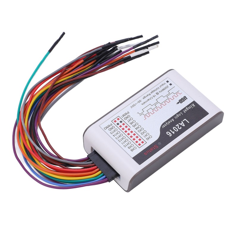Logic Analyzer USB 16 Channels CH0‑15 200M Sampling Rate ‑50V