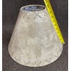 Rustic FAUX Leather Hardback Round Lamp Shade - 14"