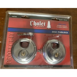 Chateau Chalet by Chateau Self Storage C8702 C870-2 Twin Pack Padlocks Locks MIP Lot