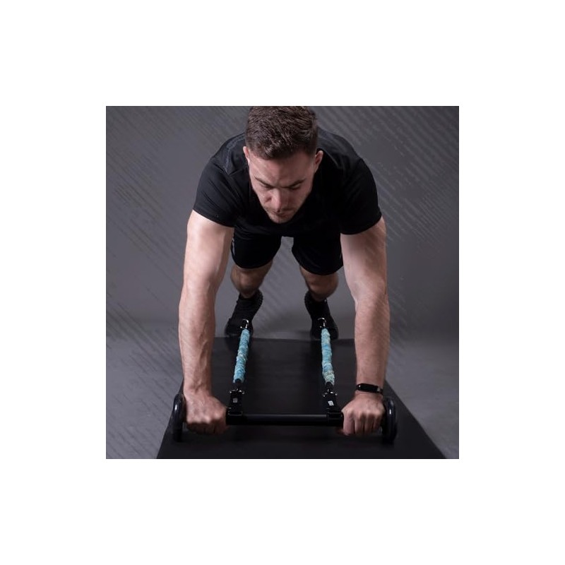 GEKU FIT Resistance Bands Bar Accessories, Fitness Handles, Detachable Workout