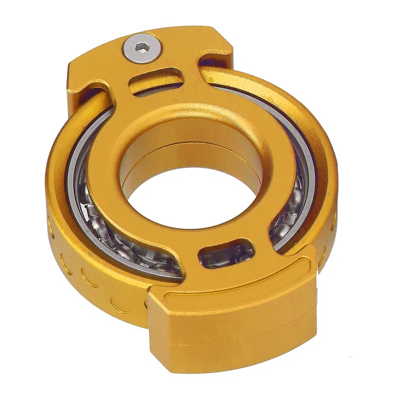 Fingertip Gyroscope Reduce Anxiety Free Rotating Metal Ring Decompression Toy