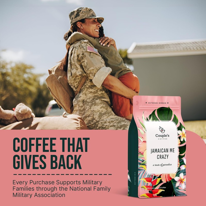 Couple’s Coffee Ground Coffee | Gives Back to Military Families
