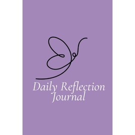 Daily Reflection Journal: Elegant styled colorful blank lined notebook