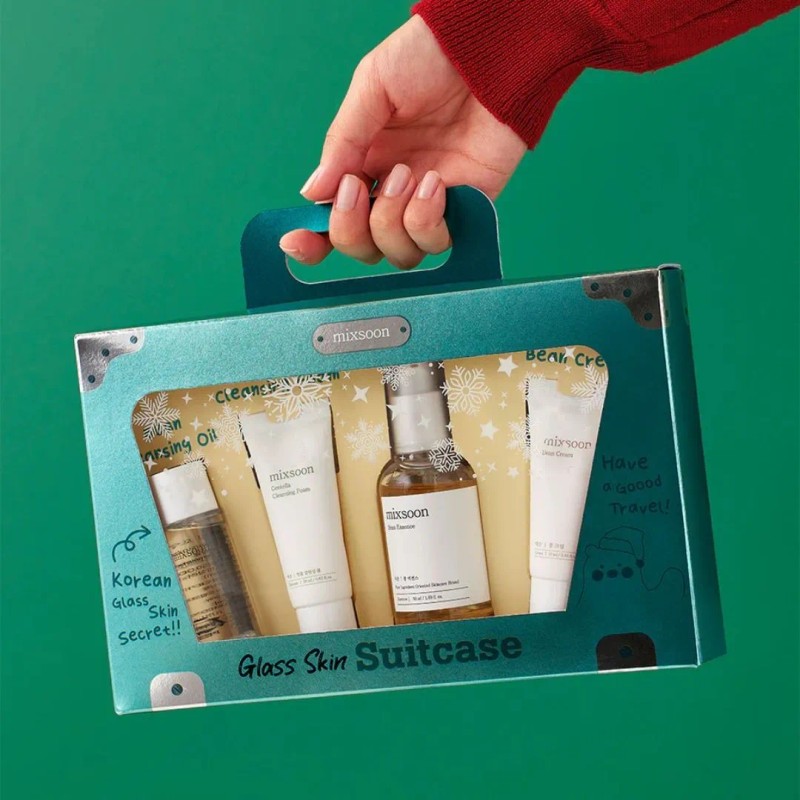 Mixsoon Kit 4 Pasos Glass Skin - Cosmética Coreana