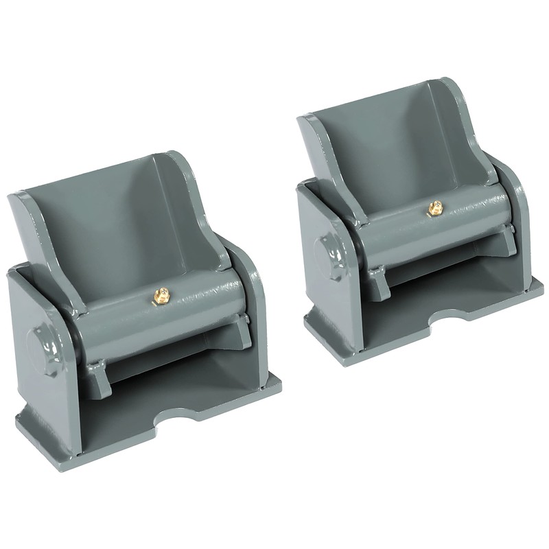 KUAFU 2 Steel Dump Trailer Hinges Compatible with Dump Trailers