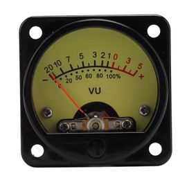 VU Panel Meter Professional VU Meter Audio Level Amp Amplifier with Driver Board AC DC 6‑12V 55mA CQ 45H