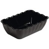 Kristallon CB753 Salad Crocks, 2 L, Black