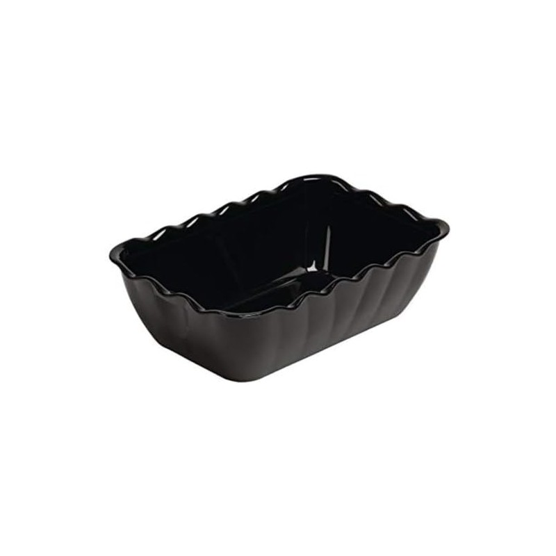 Kristallon CB753 Salad Crocks, 2 L, Black