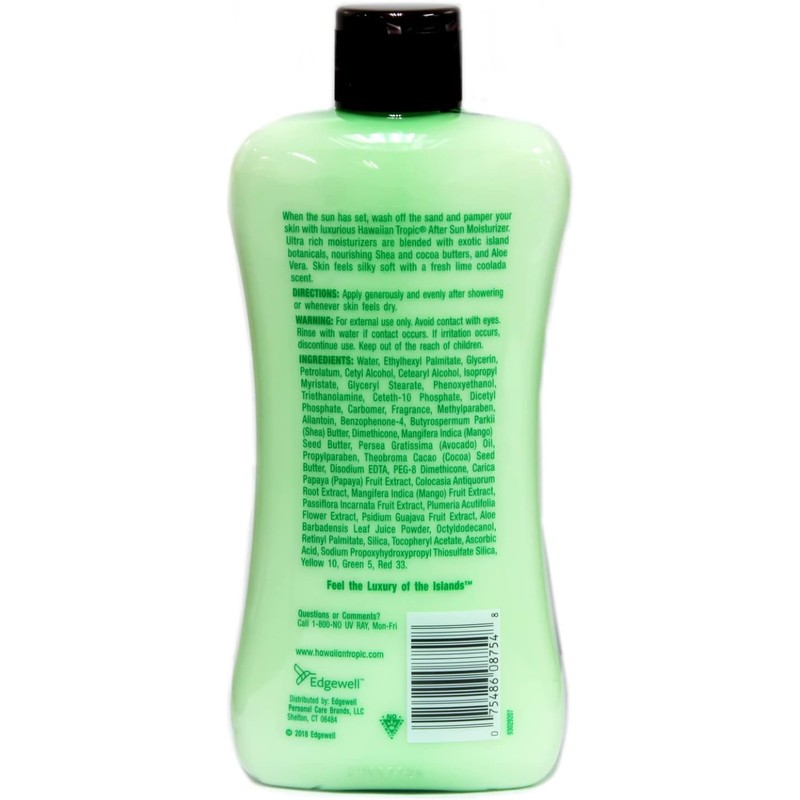 Hawaiian Tropic After Sun Lime Coolada Moisturizing Sun Care Lotion