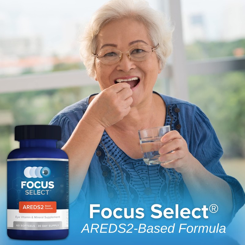 Focus Select AREDS2 Based Eye Vitamin-Mineral Supplement - AREDS2 Based