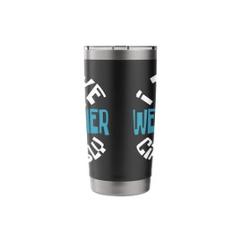 I Take Weather Cirrusly - Meteorologist Weather Clouds Stainless Steel Insulated Tumbler